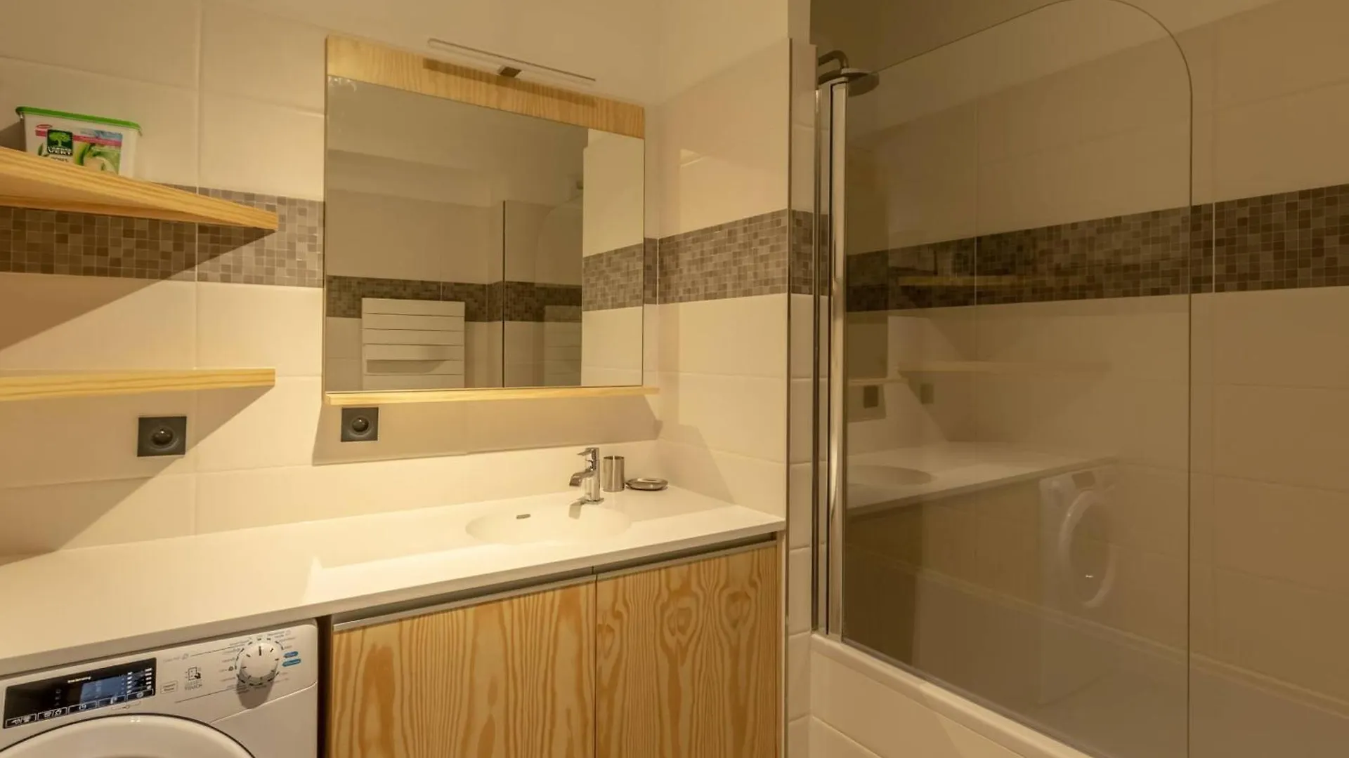 Luxueux Appart 5 Cristaux, 3 Chambres, Spa, Ski-In/Ski-Out, Parking, Wifi - Fr-1-352-54 Les Arcs  Apartmán